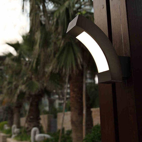 Applique murale — LED extérieure waterproof arrondie