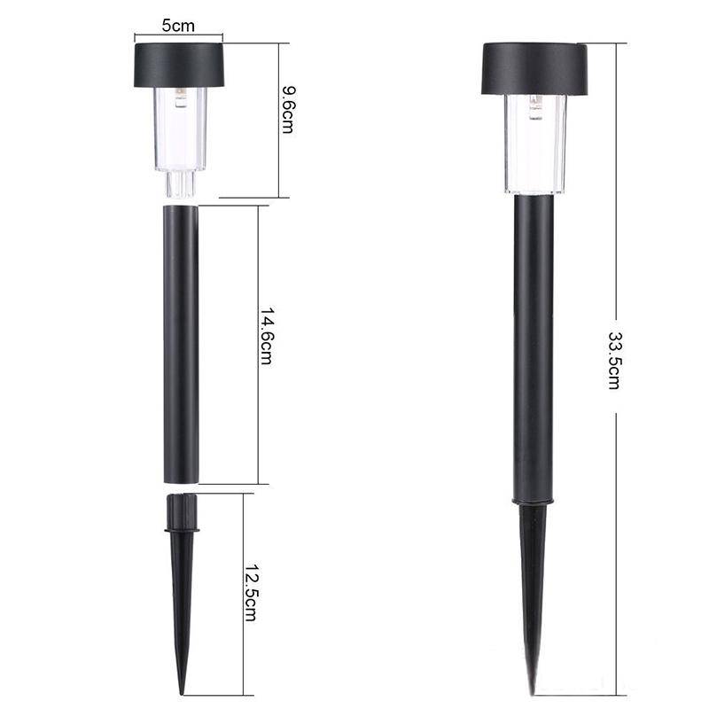Lampadaire — Extérieur solaire à LED petite taille (lot de 10)