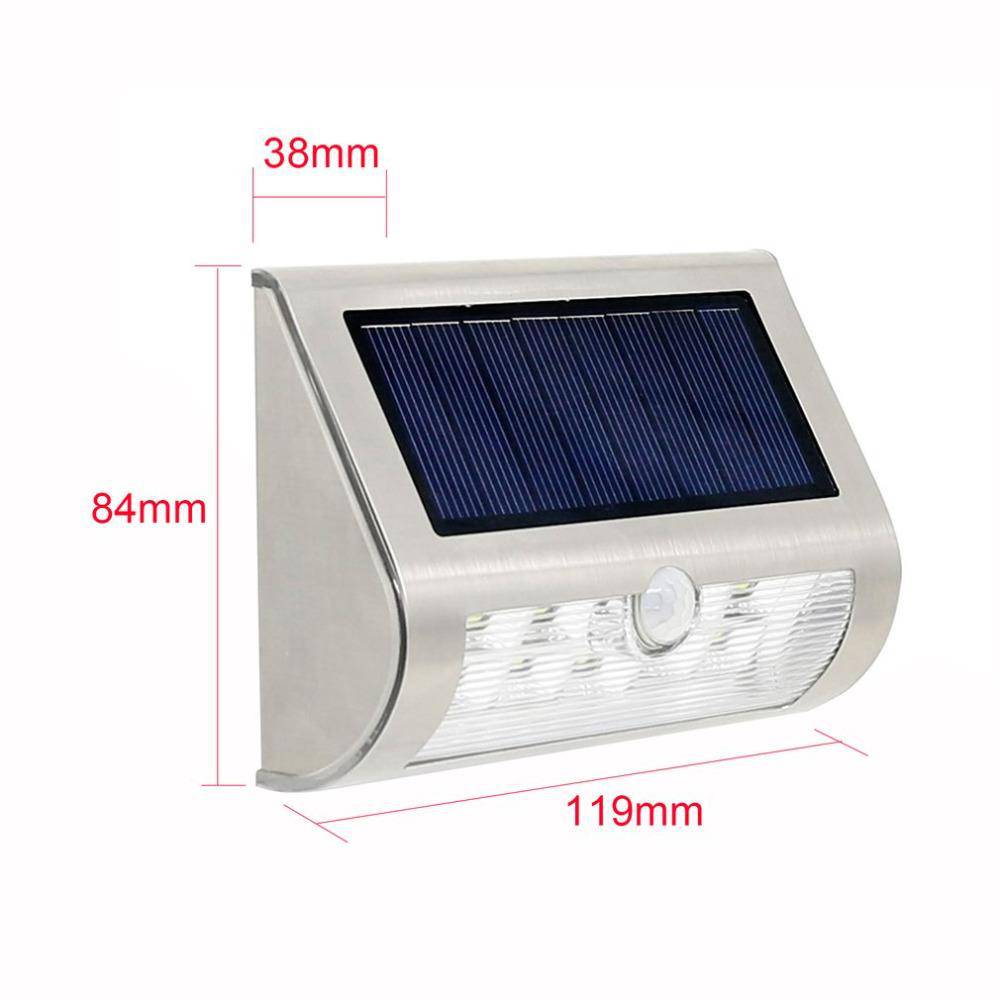 Applique murale — Extérieur solaire à 5 LEDs Icoco