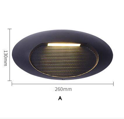 Applique murale — Extérieure à LED ovale Porch