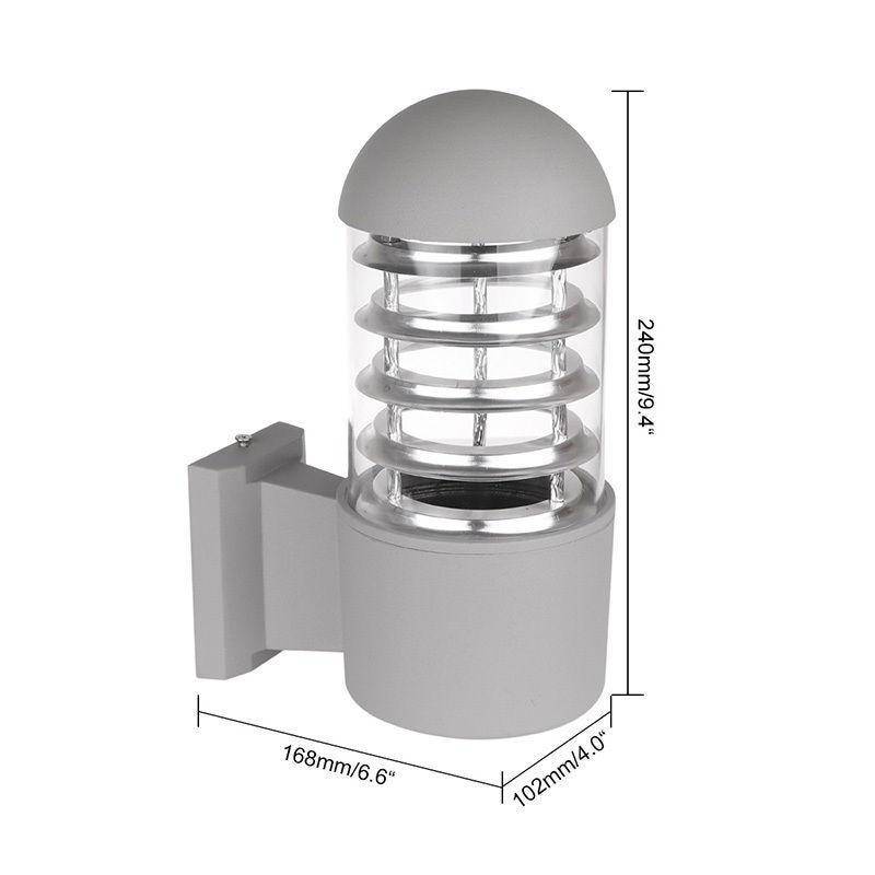 Applique murale — Extérieur LED Lumiparty (noir ou gris)