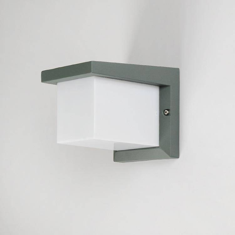 Applique murale — Extérieur LED cube Sconce