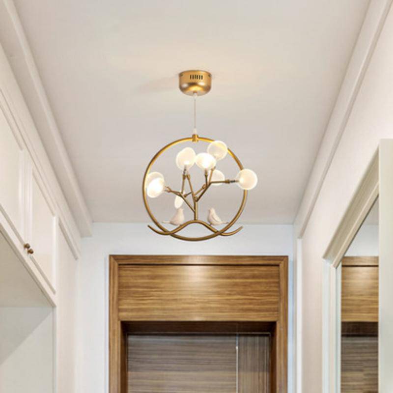 Lustre — Design à LED doré luciole Firefly