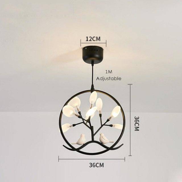 Lustre — Design à LED doré luciole Firefly
