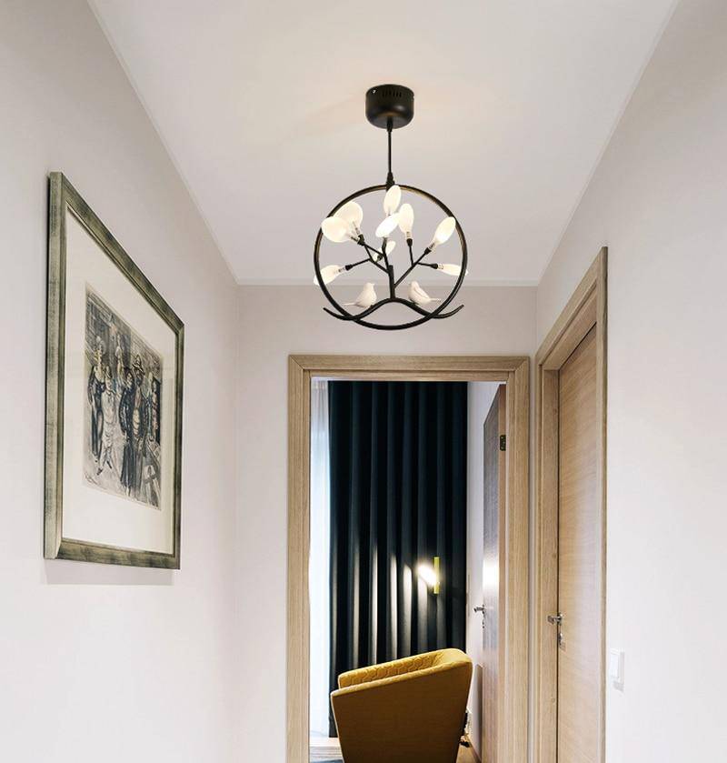 Lustre — Design à LED doré luciole Firefly