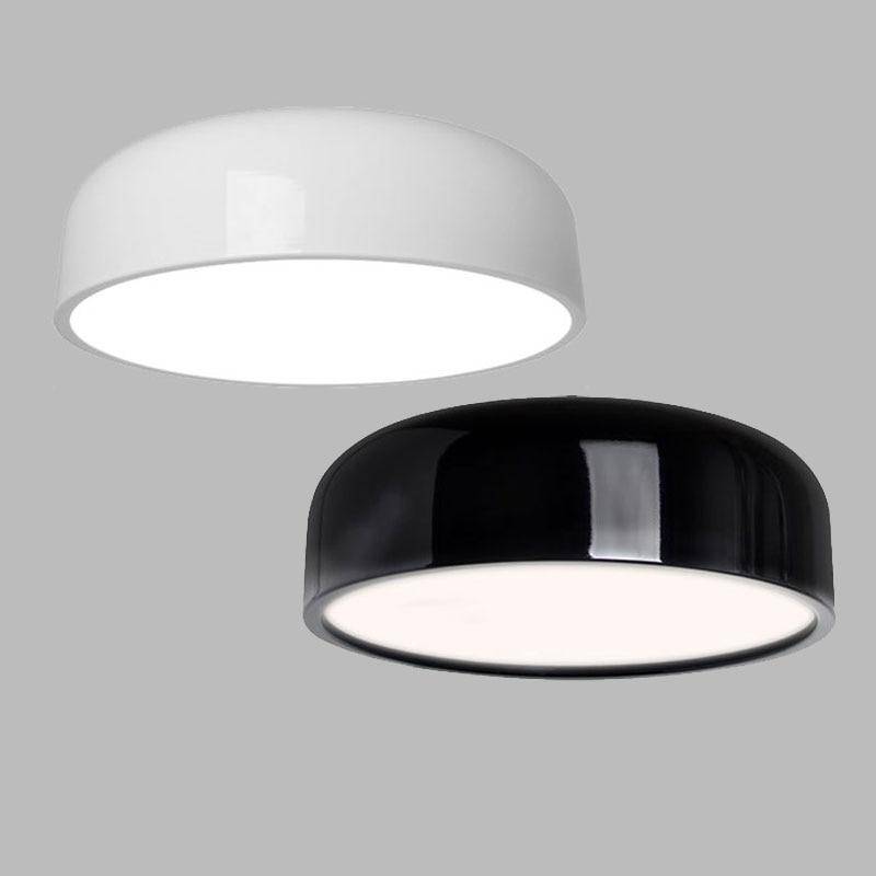Plafonnier design arrondi LED laqué Round Octave Belvédère - Un Accent Raffiné au Quotidien