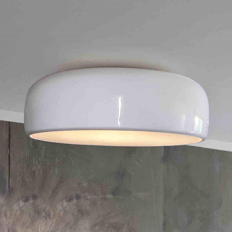 Plafonnier design arrondi LED laqué Round Octave Belvédère - Un Accent Raffiné au Quotidien