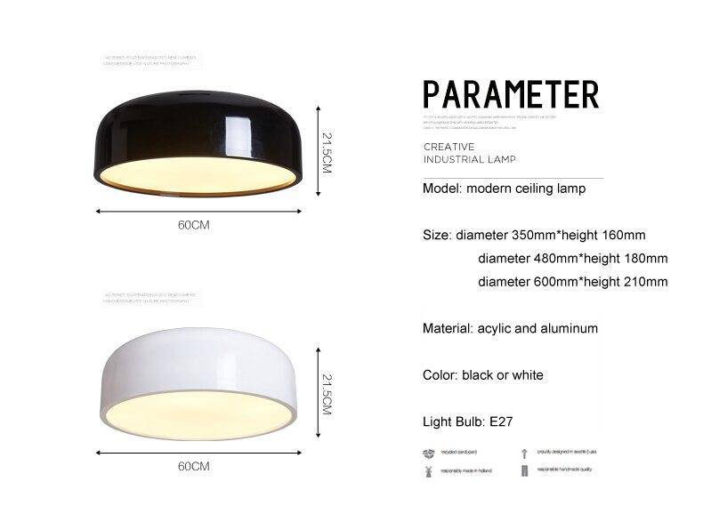 Plafonnier design arrondi LED laqué Round Octave Belvédère - Un Accent Raffiné au Quotidien