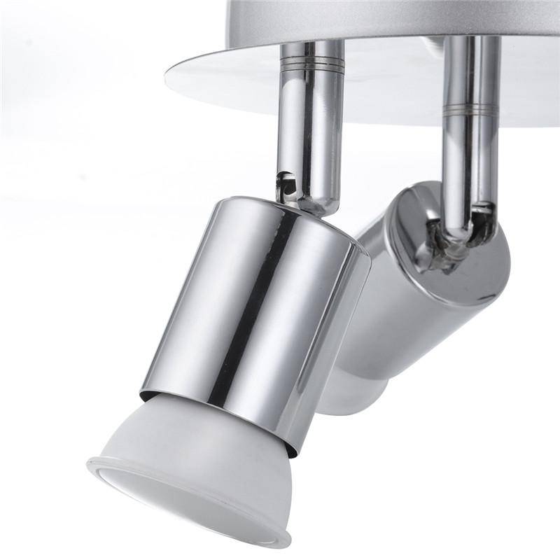 Plafonnier à 3 spots LED chromé moderne Victor Nuance - Une Note Actuelle dans le Décor