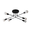 Plafonnier en métal rétro avec plusieurs lampes Personality Samia Saison - Esprit Rétro & Atmosphère Accueillante