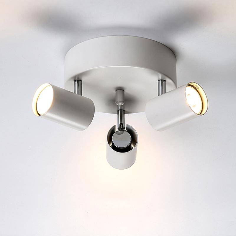 Plafonnier rond à spots LED ajustable Ysée Dessin - Rondeur & Élégance dans le Décor