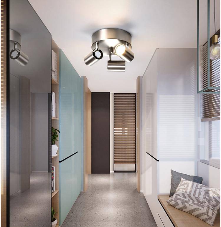Plafonnier rond à spots LED ajustable Ysée Dessin - Rondeur & Élégance dans le Décor