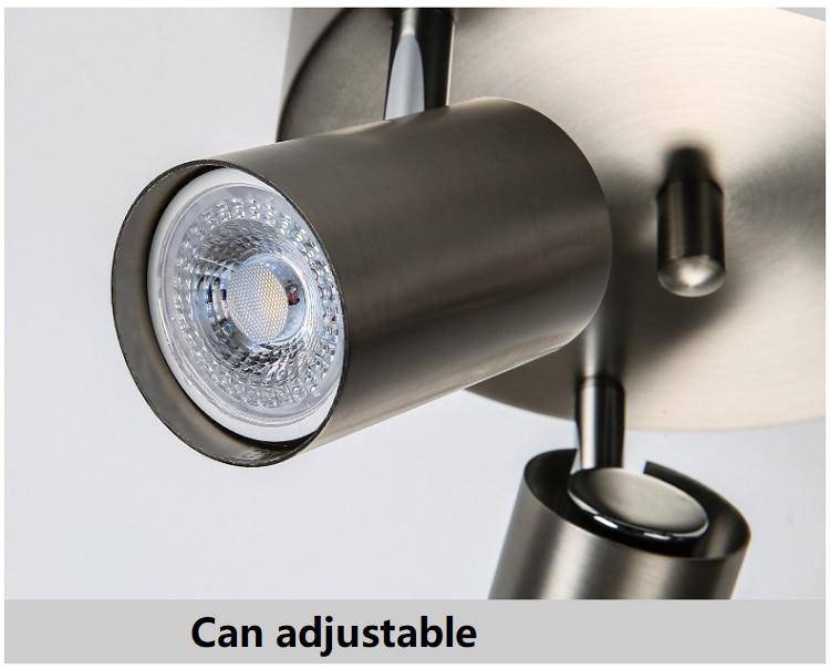 Plafonnier rond à spots LED ajustable Ysée Dessin - Rondeur & Élégance dans le Décor