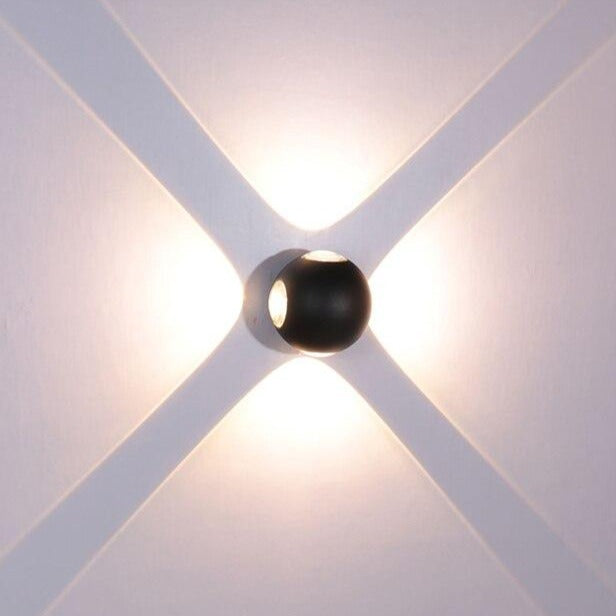 Applique murale — Design LED circulaire d'extérieur Sammyjo