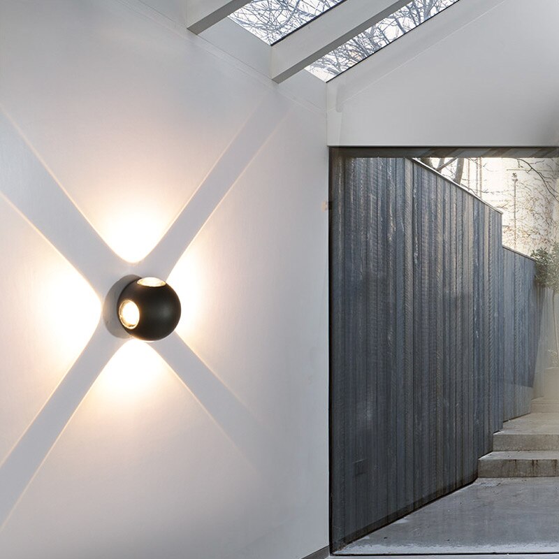 Applique murale — Design LED circulaire d'extérieur Sammyjo