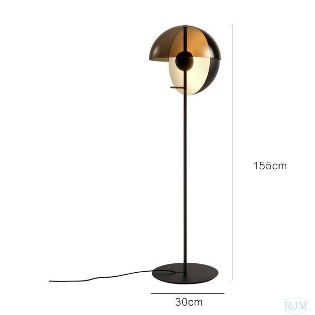 Lampadaire — LED design lampe en boule changeable Lamp