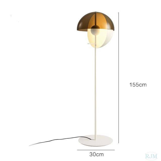 Lampadaire — LED design lampe en boule changeable Lamp