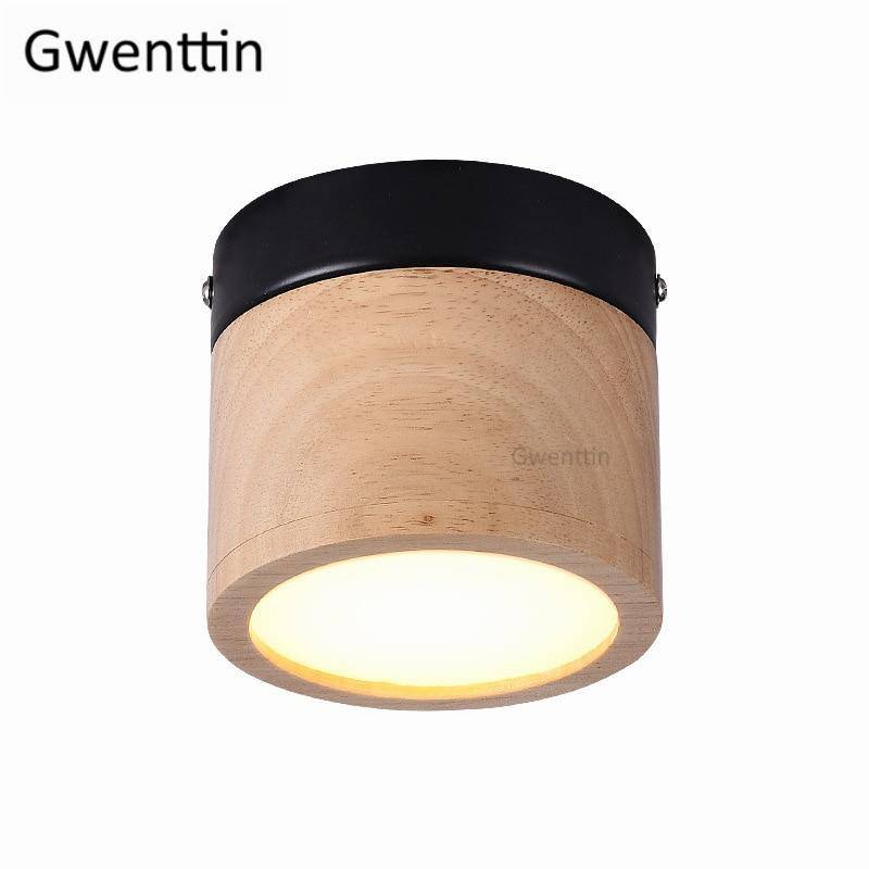 Spot cylindrique LED en bois Léonie Arabesque - Chaleur du Bois & Atmosphère Accueillante