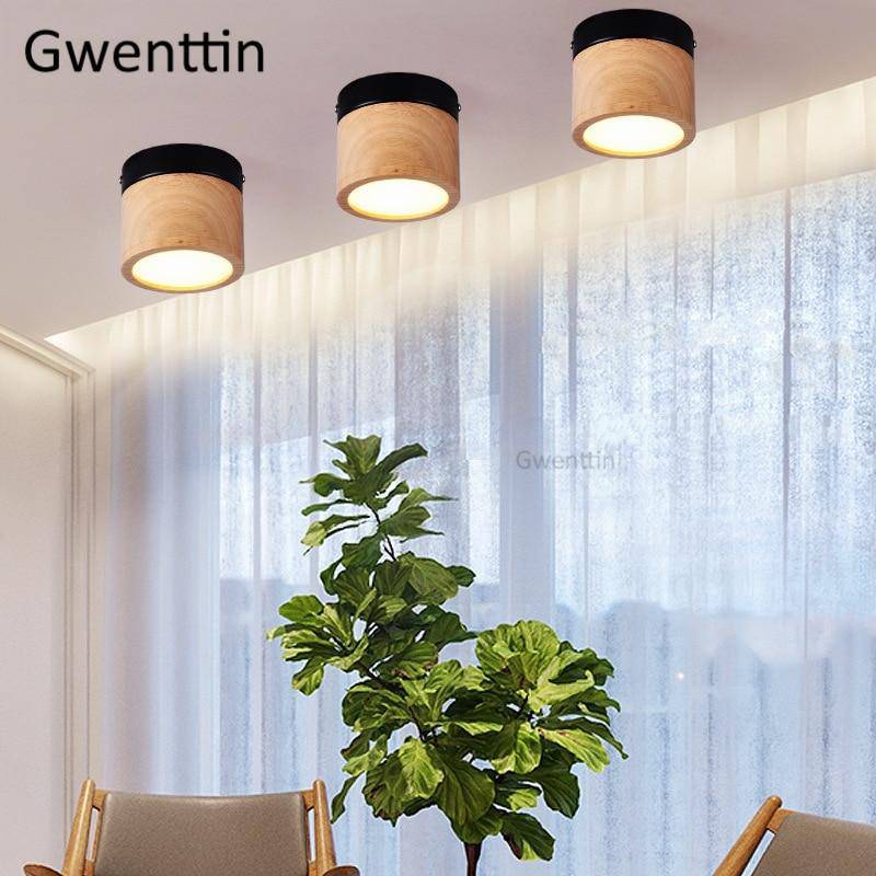 Spot cylindrique LED en bois Léonie Arabesque - Chaleur du Bois & Atmosphère Accueillante