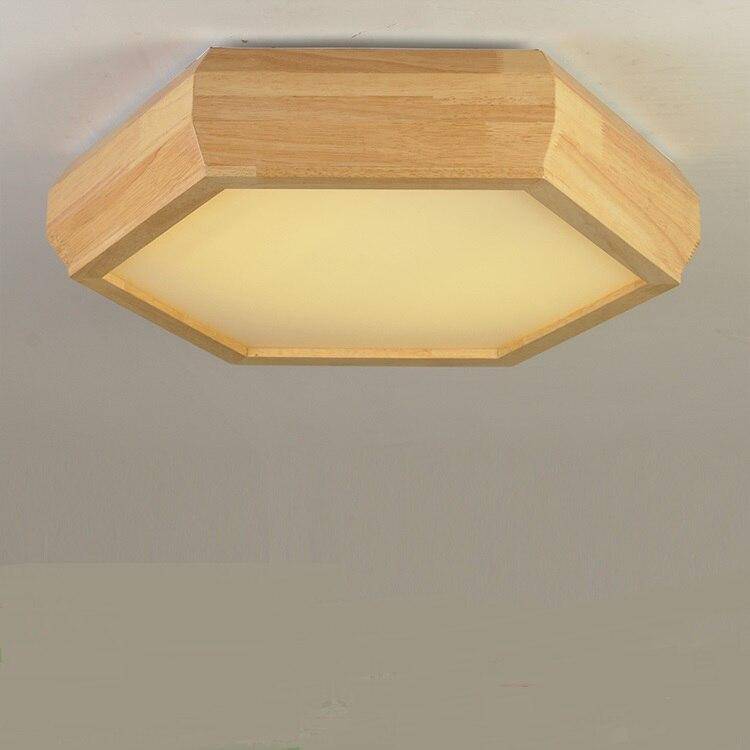 Plafonnier — En bois hexagonal Hill