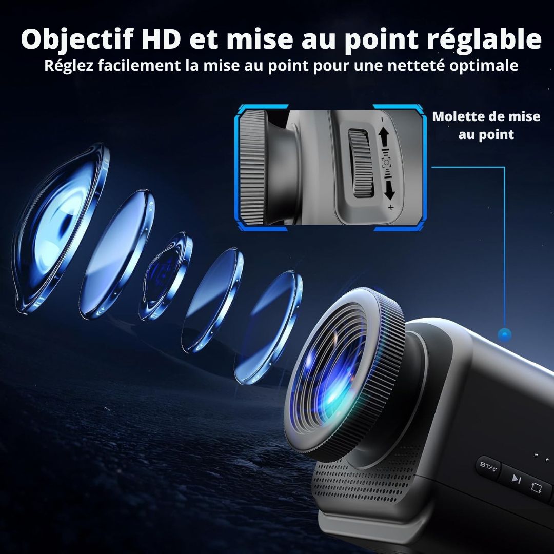 Projecteur d’Ambiance Galactique Ysée Éveil - Un Accent Raffiné au Quotidien
