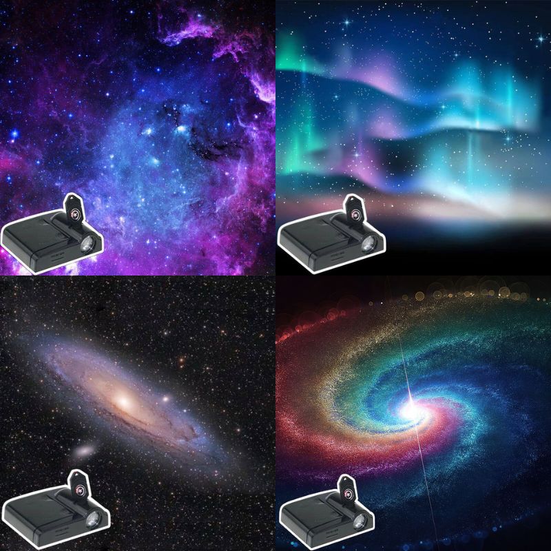 Projecteur Galaxie Espace Interstellaire Bérénice Contrepoint - Un Accent Raffiné au Quotidien