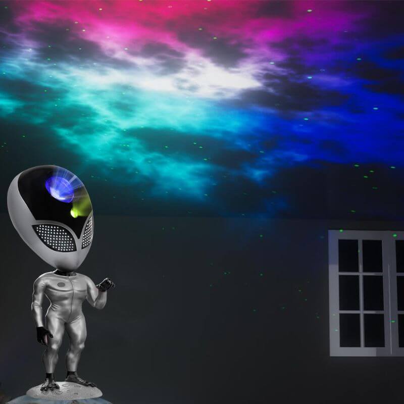 Projecteur Galaxie Alien Flora Contrepoint - Un Accent Raffiné au Quotidien