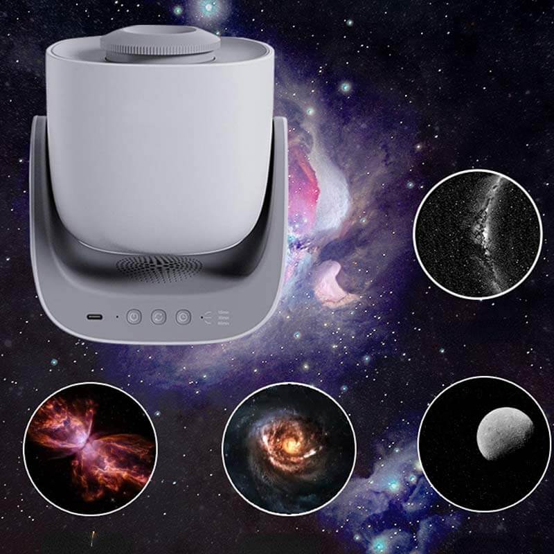 Projecteur Galaxie Chambre Spatiale Ombeline Détour en Verre - Jeux de Reflets & Harmonie Intérieure