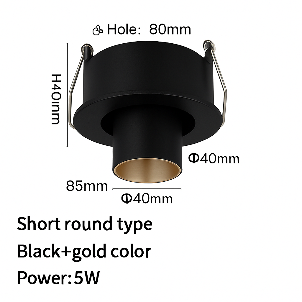 Projecteur led encastré long tube spot angle réglable foco Rosalie Cantate en Aluminium - Une Présence Décorative Affirmée