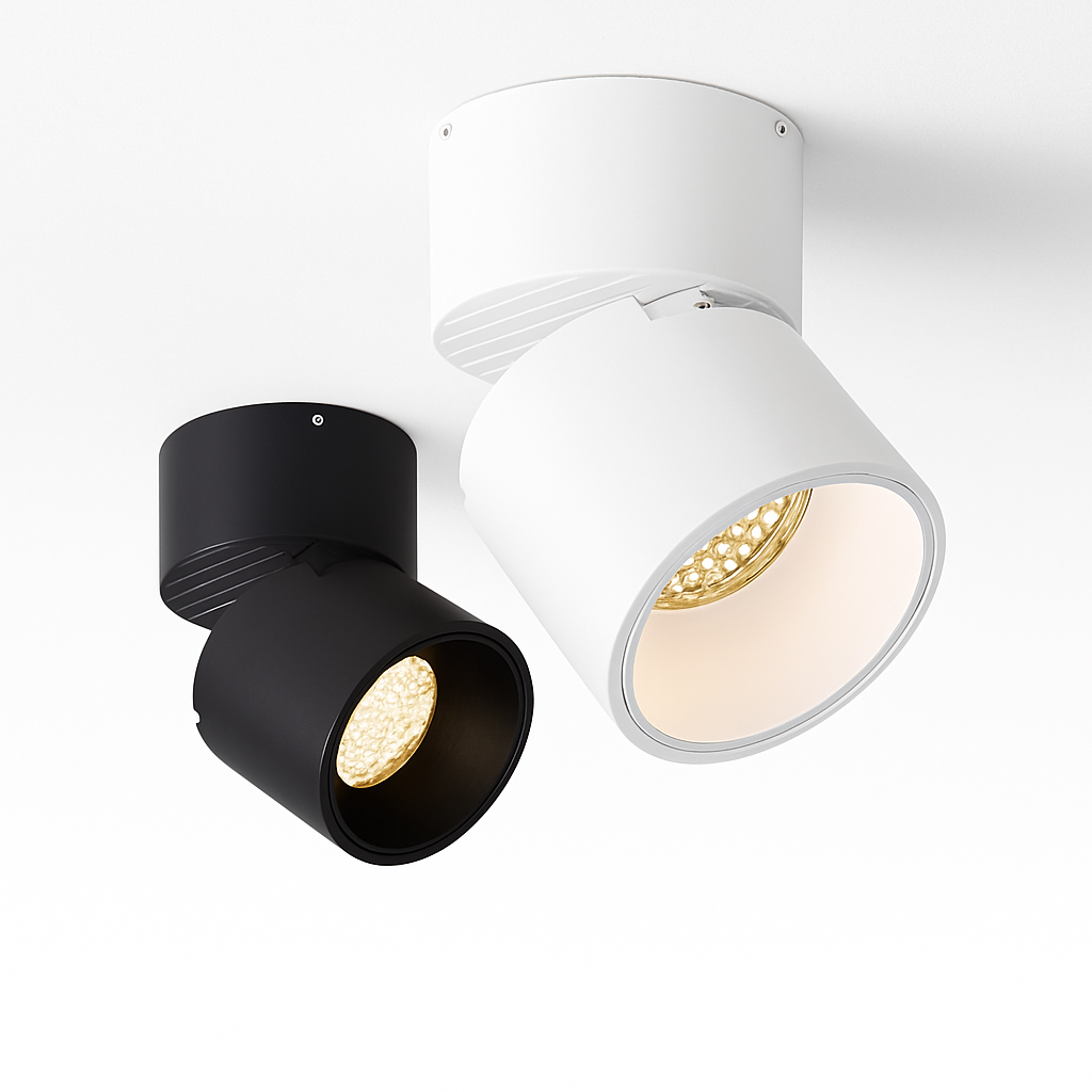 Spot — Projecteurs LED pliables angle réglable anti-éblouissement spots muraux