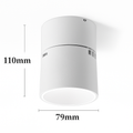 Spot — Projecteurs LED pliables angle réglable anti-éblouissement spots muraux