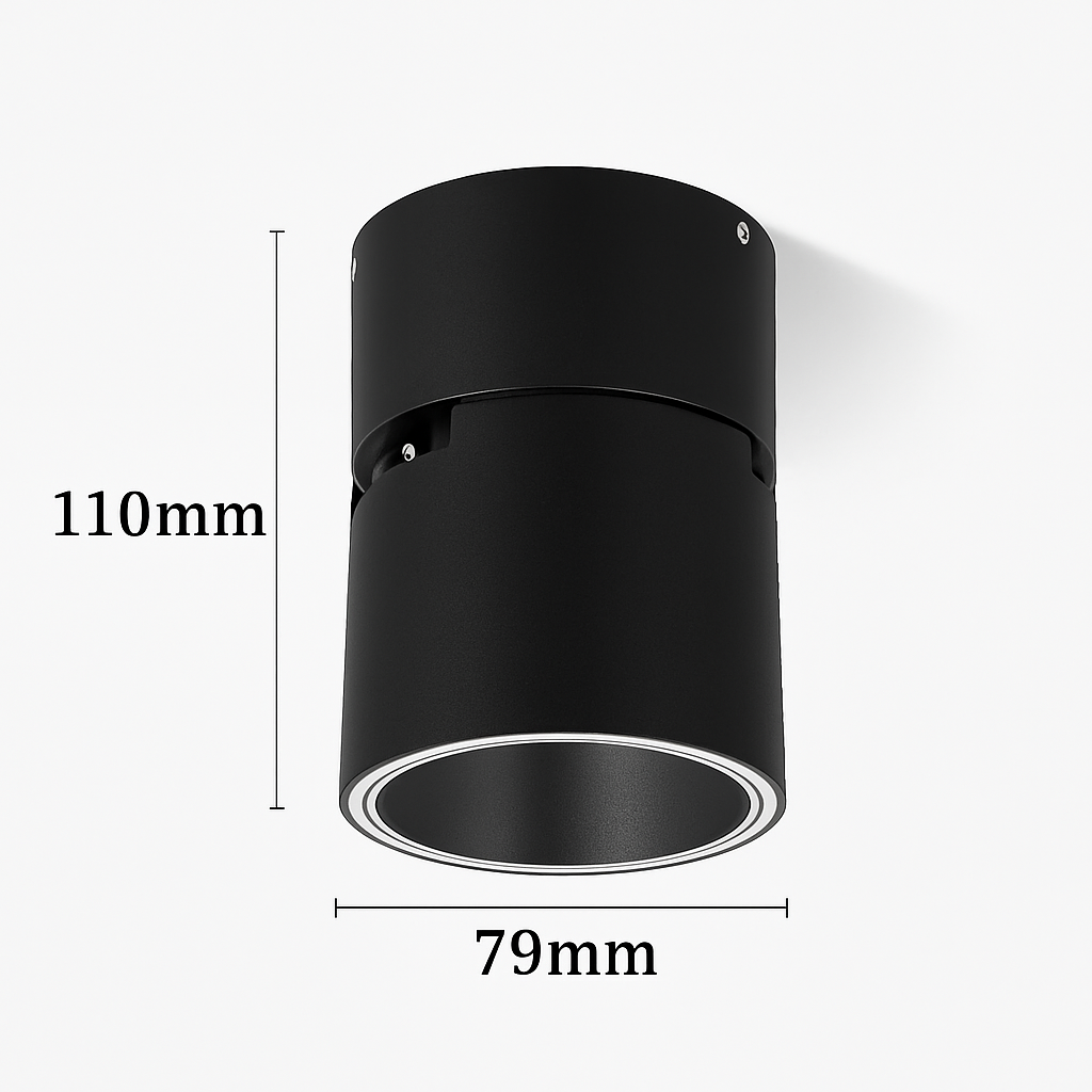 Spot — Projecteurs LED pliables angle réglable anti-éblouissement spots muraux