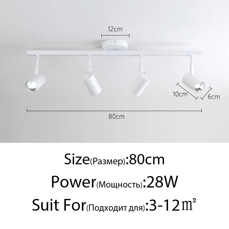 Projecteur muraux modernes pour éclairage de maison lustré Diane Tempo en Aluminium - Lignes Dessinées & Décor Raffiné