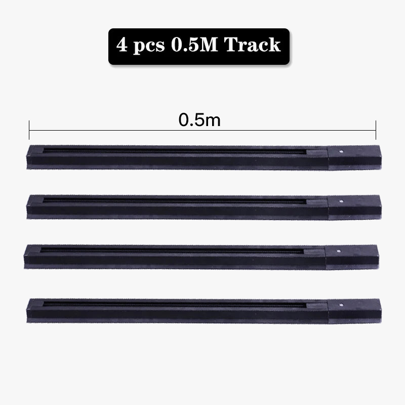 Spot — Rail d'éclairage à LED pour magasin avec spots modulables