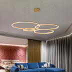 Remi Suspension Anneau Moderne Métal Salon - 13