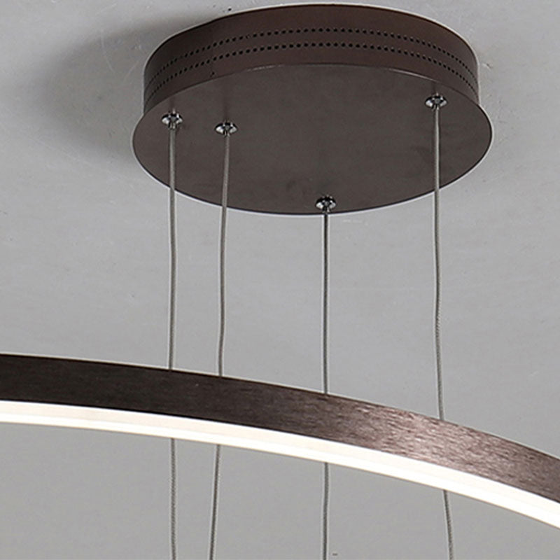 Remi Suspension Anneau Moderne Métal Salon - 22