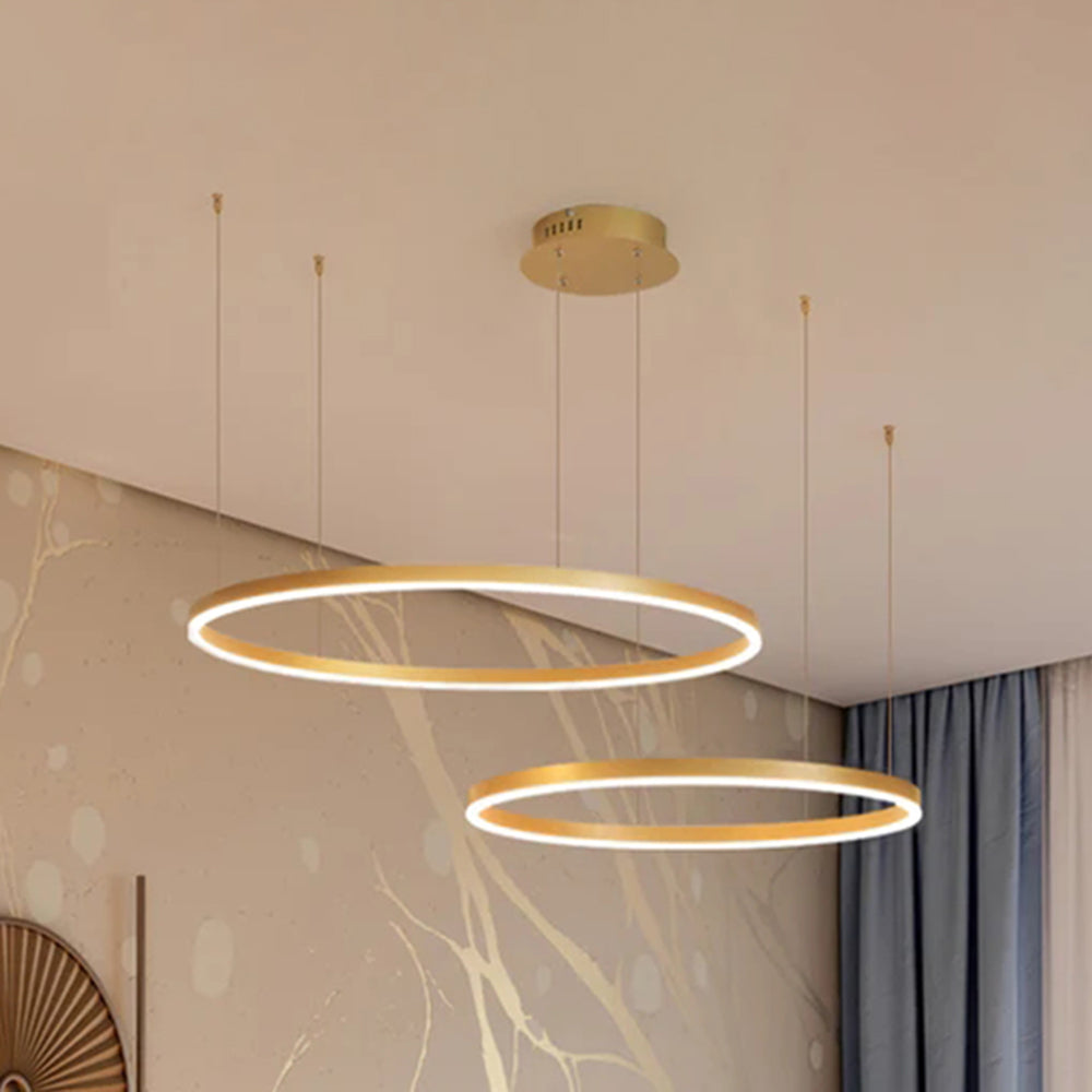 Remi Suspension Anneau Moderne Métal Salon - 30