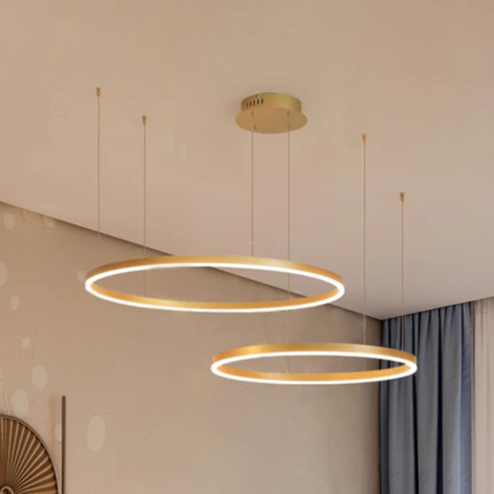 Remi Suspension Anneau Moderne Métal Salon - 33