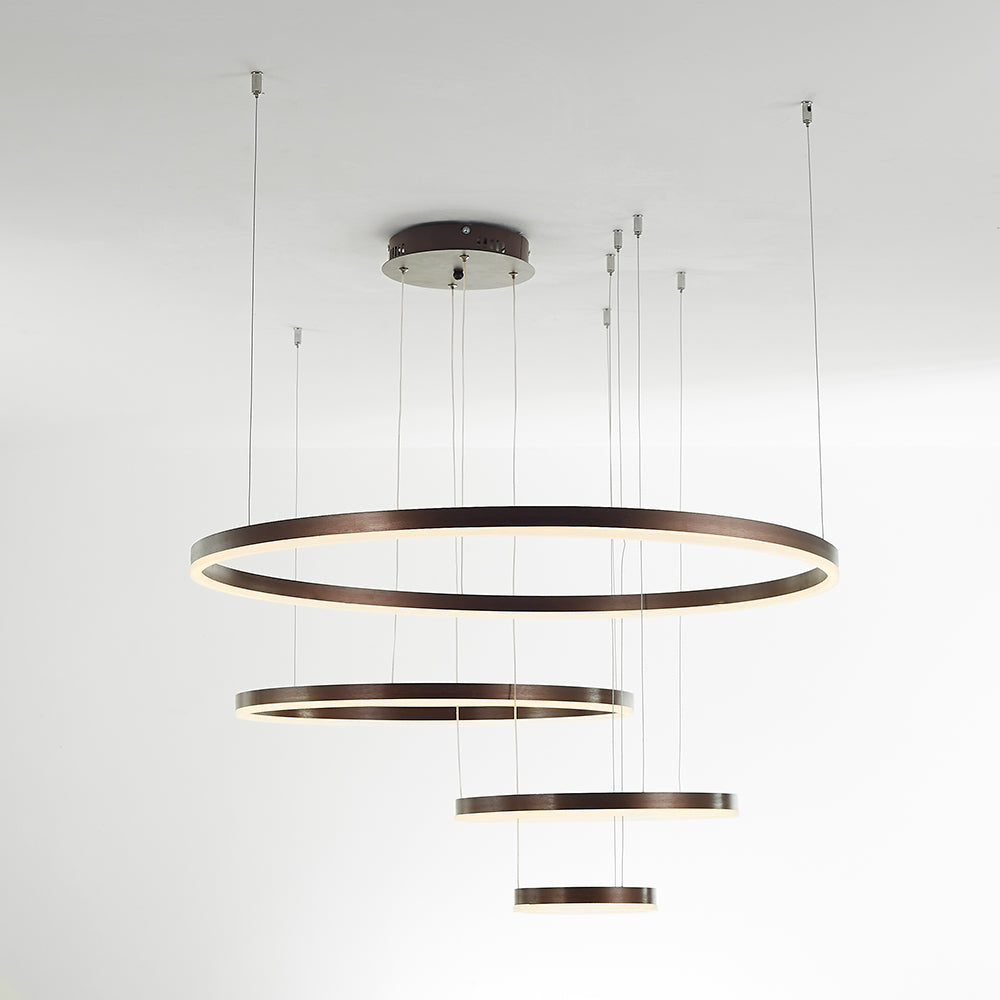 Remi Suspension Anneau Moderne Métal Salon - 35