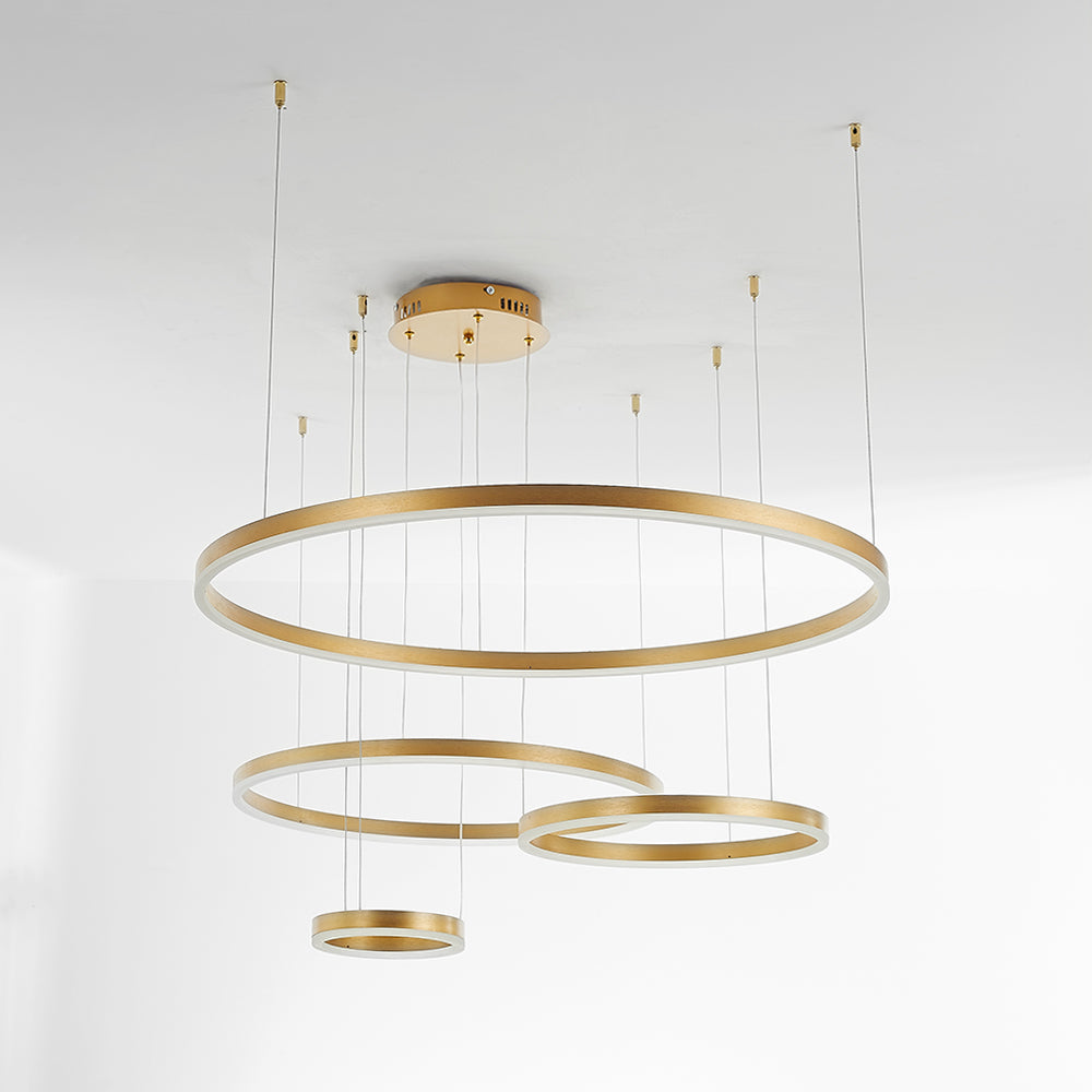 Remi Suspension Anneau Moderne Métal Salon - 40