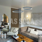 Remi Suspension Anneau Moderne Métal Salon - 43