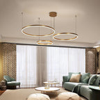 Remi Suspension Anneau Moderne Métal Salon - 5