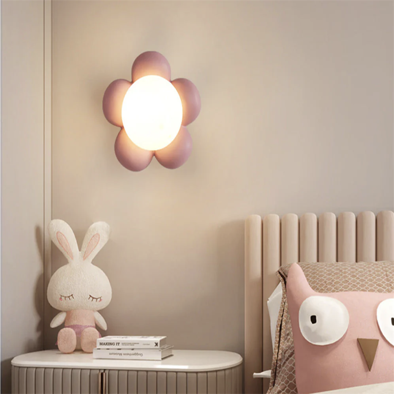 Arisha Moderne Mignon Intérieur Applique Murale Résine Chambre à Coucher - Neutralighting