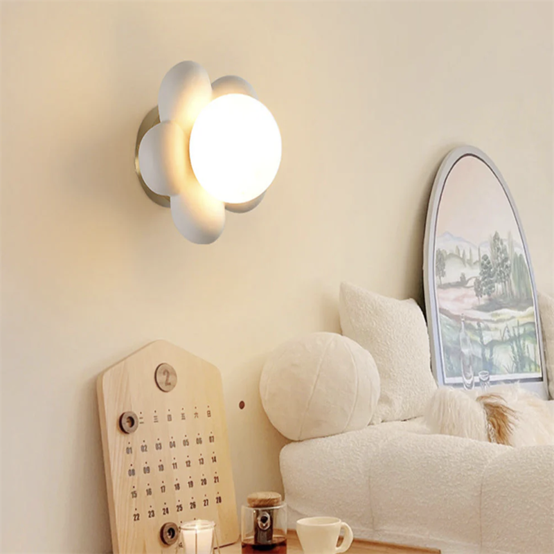 Arisha Moderne Mignon Intérieur Applique Murale Résine Chambre à Coucher - Neutralighting