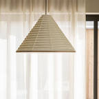 Avi Moderne Conique Métal/Papier Suspension Chambre à Coucher - Neutralighting