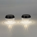 Ray Lampe de Table Ronde Moderne, Acrylique, Noir, Jardin - Neutralighting