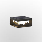 Ray Lampe de Poteau Solaire, Montagne, L 25/30/40CM - Neutralighting