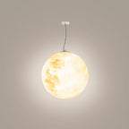 Aria Suspension Extérieure Globe Moderne, Métal/Résine, Or, Jardin - Neutralighting