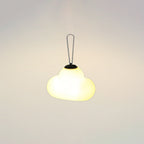 Aria Suspension Extérieure Nuage Moderne, Métal/Acrylique, Blanc, Jardin - Neutralighting