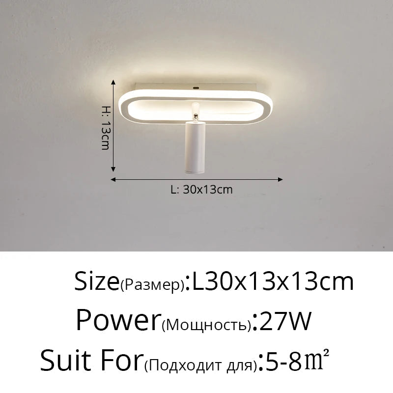 Spot éclairage led intérieur déco minimaliste moderne pour lustre Albane Silhouette - Lignes Épurées & Atmosphère Sereine